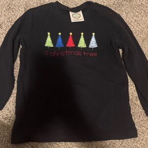 Festive Holiday Kids Long Sleeve Tee